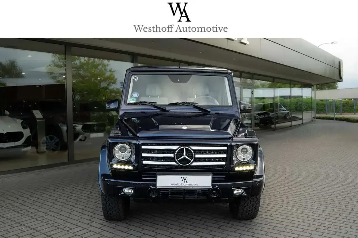 Gebraucht Mercedes G350 211 PS (155 kW) 2013 Tansanitblau metallic SUV