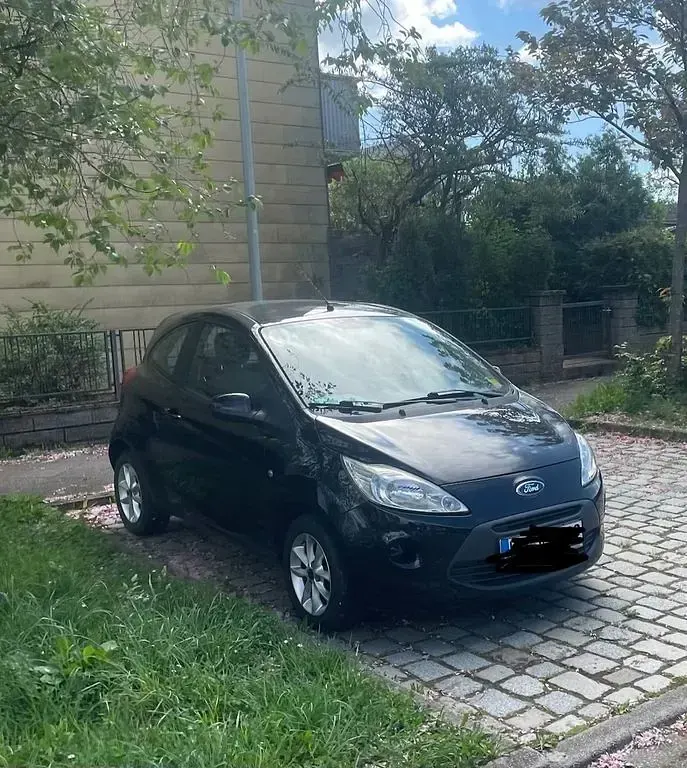 Gebraucht Ford Ka 69 PS (50 kW) 2008 Schwarz Kleinwagen