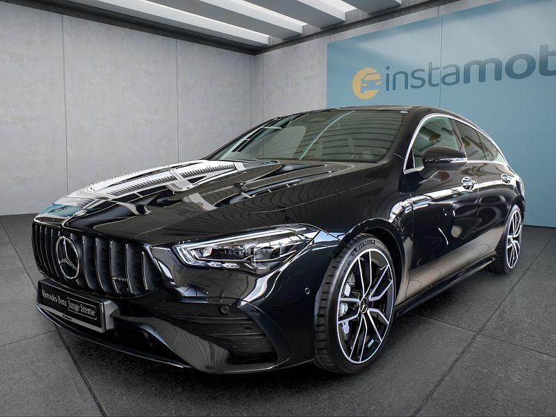 Schwarz Gebraucht 2024 Mercedes CLA35 AMG AMG Limousine | 45.649 € (Fairer Preis) - Bild 1/4