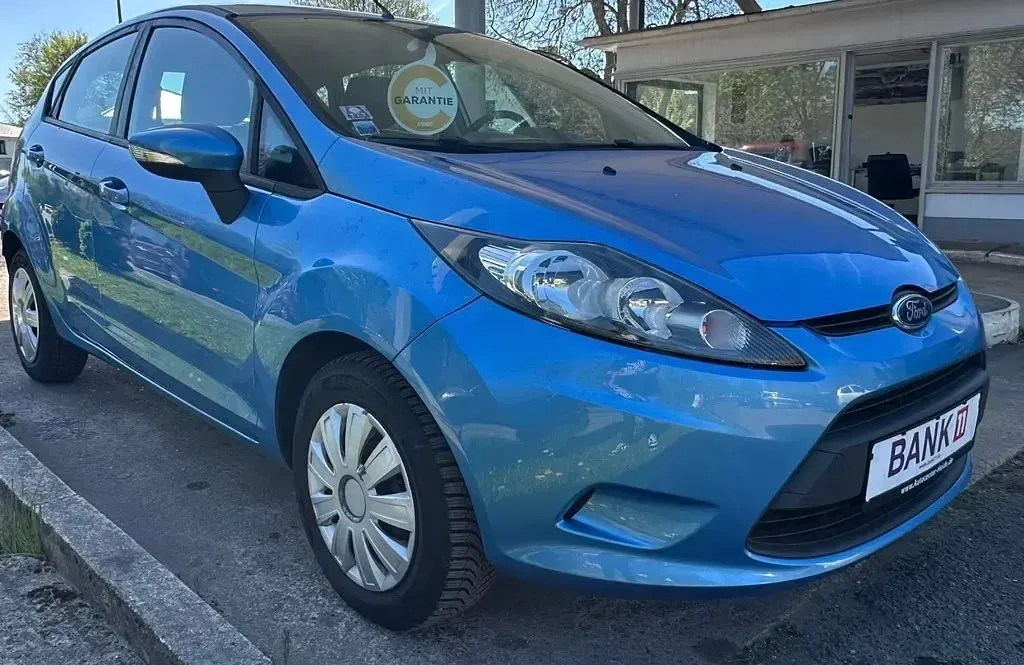 Gebraucht Ford Fiesta Trend 82 PS (60 kW) 2009 Blau Limousine