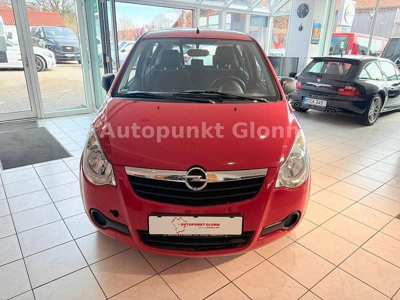 Gebraucht Opel Agila Basis 65 PS (47 kW) 2009 Rot Kleinwagen