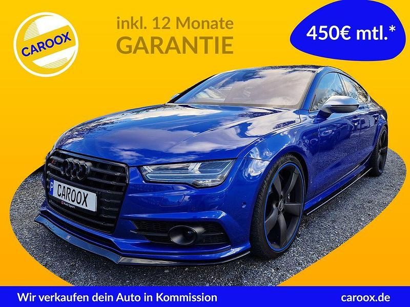 Blau Gebraucht 2016 Audi S7 Sportback Sport Kleinwagen | 39.900 € - Bild 1/4