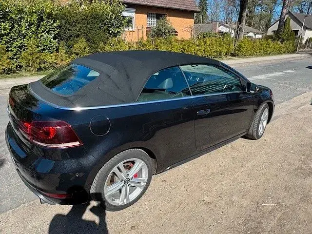 Gebraucht VW Golf Cabriolet GTI 211 PS (155 kW) 2012 Schwarz Cabrio