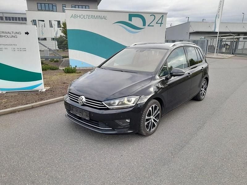Schwarz Gebraucht 2016 VW Golf Sportsvan LOUNGE Van / Kleinbus | 11.000 € (Guter Preis) - Bild 1/4