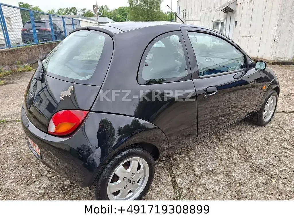 Gebraucht Ford Ka 60 PS (44 kW) 2007 Schwarz Kleinwagen