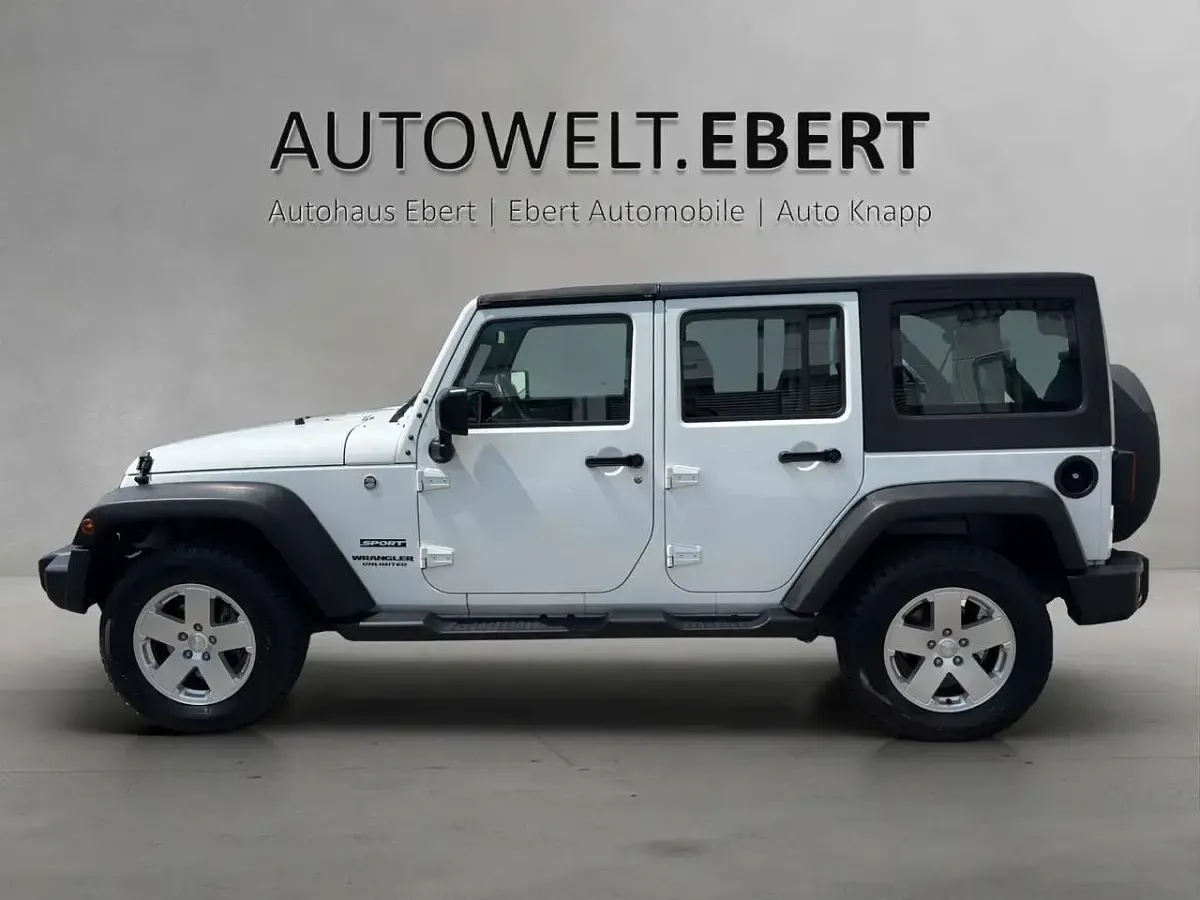 Gebraucht Jeep Wrangler 200 PS (147 kW) 2018 Bright white clear coat SUV