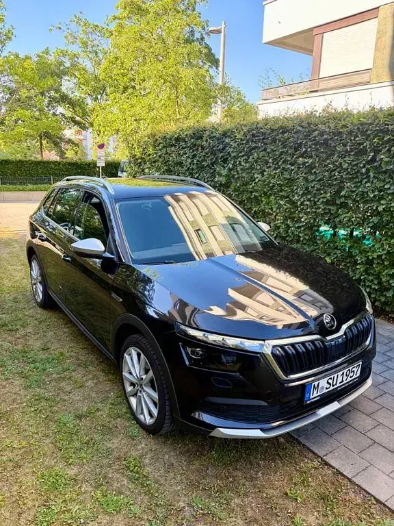 Gebraucht Skoda Kamiq ScoutLine 110 PS (80 kW) 2022 Schwarz SUV