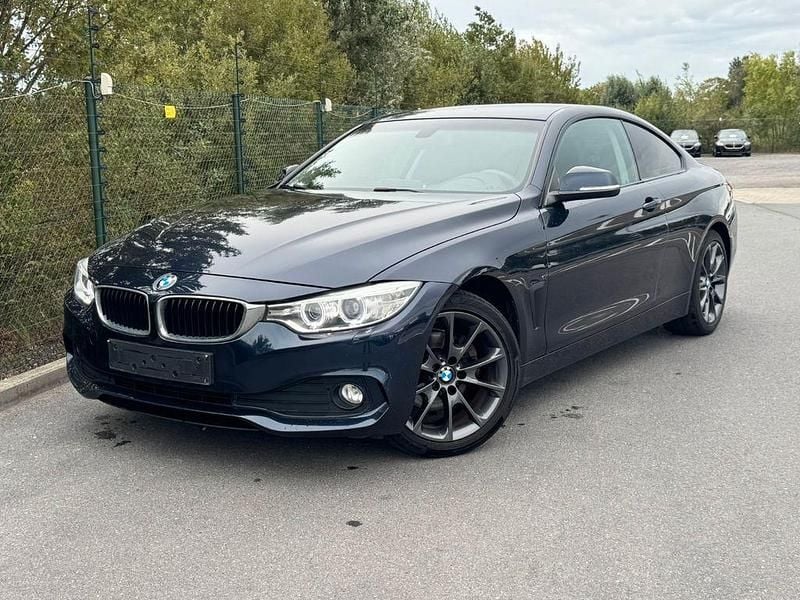 Blau Gebraucht 2015 BMW 420 Coupé | 15.990 € (Superpreis) - Bild 1/4
