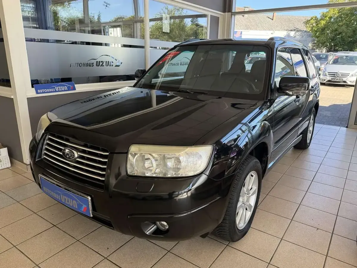 Second-hand Subaru Forester 158 CP (116 kW) 2007 Negru SUV