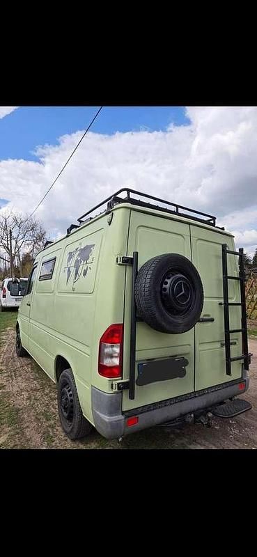 Gebraucht Mercedes Sprinter 109 PS (80 kW) 2004 Grün Van