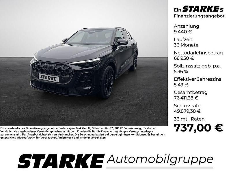 Schwarz Neu 2025 Audi Q5 S-Line SUV | 76.390 € (Fairer Preis) - Bild 1/4