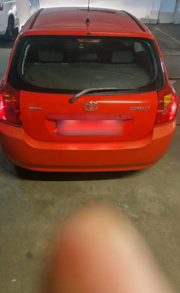 Gebraucht Toyota Corolla 110 PS (80 kW) 2003 Rot Kleinwagen