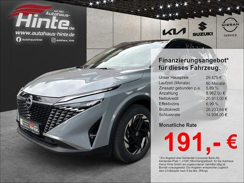 Grau Neu 2025 Nissan Qashqai N-Connecta SUV | 29.875 € (Superpreis) - Bild 1/3