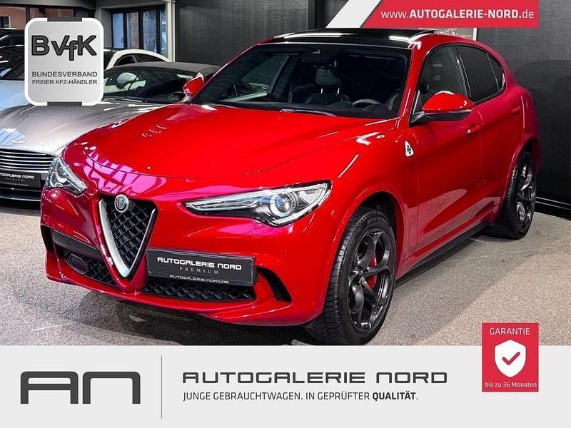 Rot Gebraucht 2018 Alfa Romeo Stelvio Quadrifoglio SUV | 39.900 € (Guter Preis) - Bild 1/4
