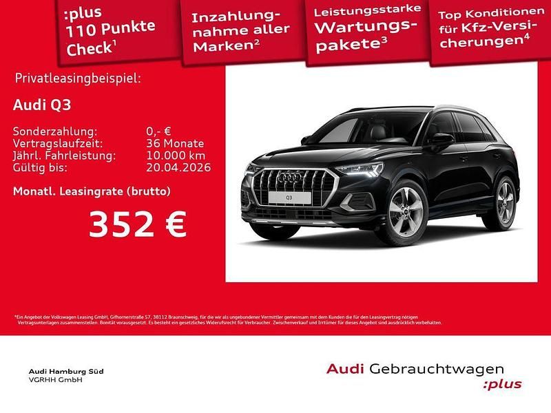 Gebraucht Audi Q3 Advanced 150 PS (110 kW) 2025 0e mythosschwarz metallic SUV