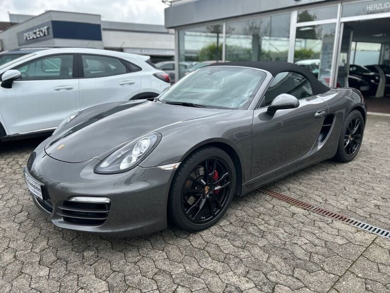Grau Gebraucht 2013 Porsche Boxster Cabrio | 44.900 € (Guter Preis) - Bild 1/4