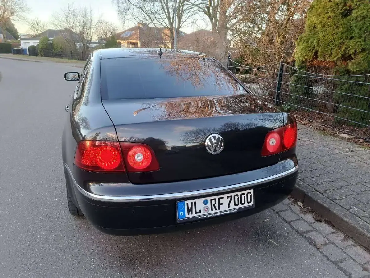 Brugt VW Phaeton 232 HK (170 kW) 2008 Sort Sedan