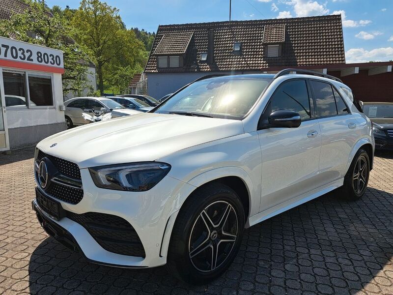 Weiß Gebraucht 2019 Mercedes GLE450 AMG Night SUV | 63.900 € (Etwas zu teuer) - Bild 1/4