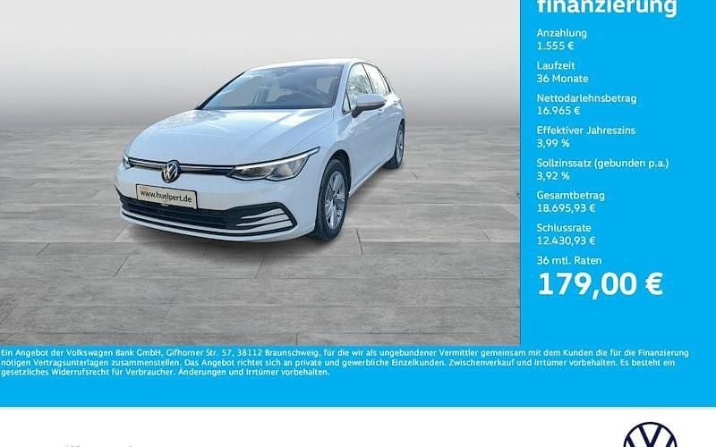 Gebraucht VW Golf VIII Life 116 PS (85 kW) 2022 Weiß Limousine