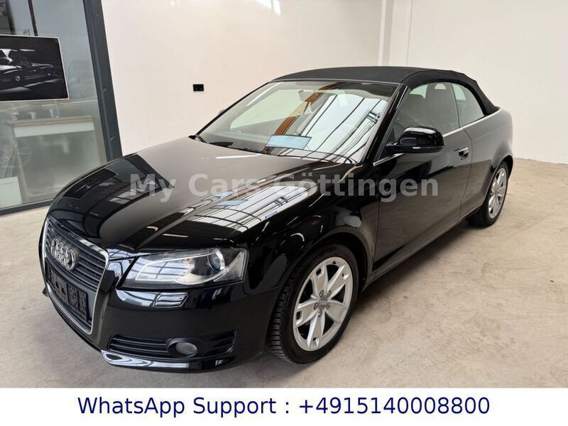 Gebraucht Audi A3 Cabriolet Ambition 160 PS (117 kW) 2010 Schwarz Cabrio