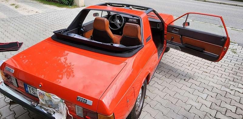 Gebraucht Lancia Beta 120 PS (88 kW) 1977 Orange Cabrio