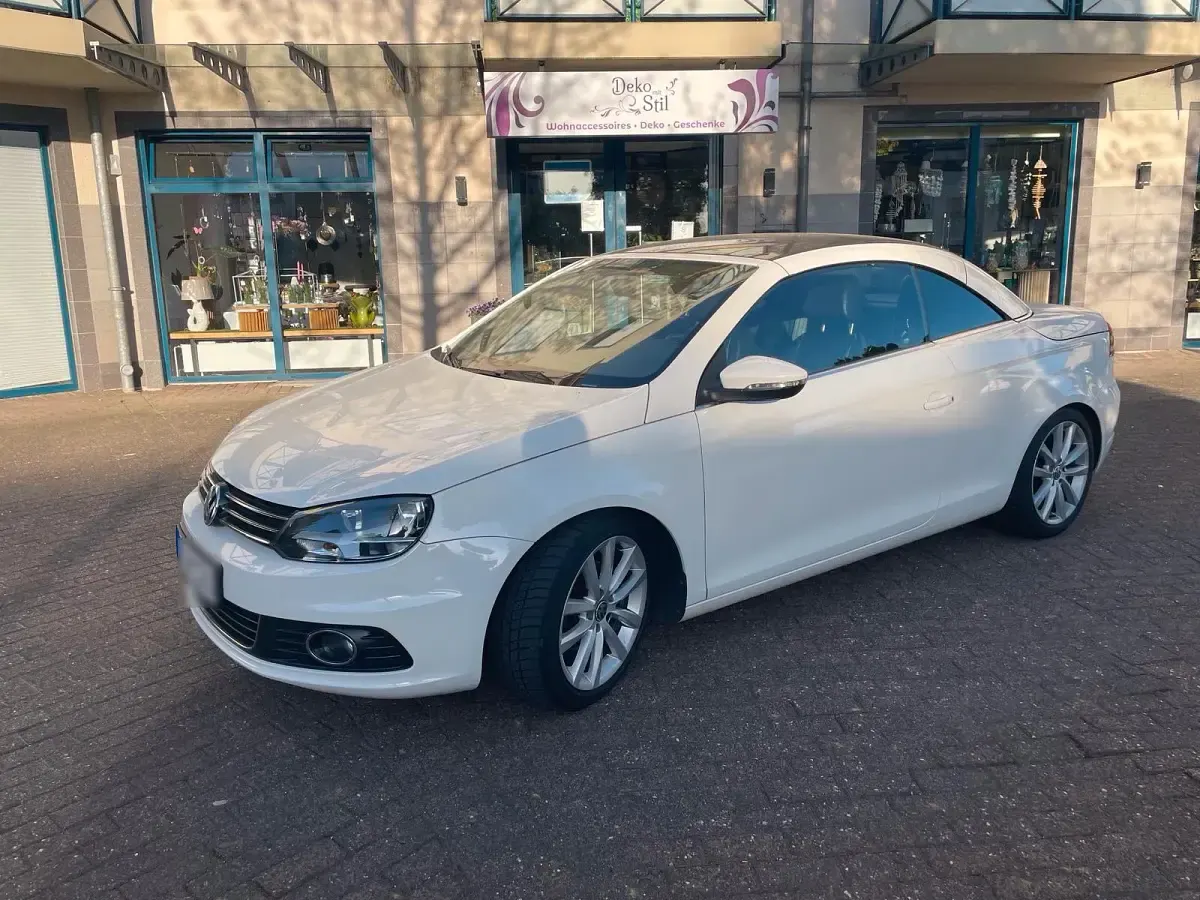 Brugt VW Eos 122 HK (89 kW) 2012 Hvid Cabriolet