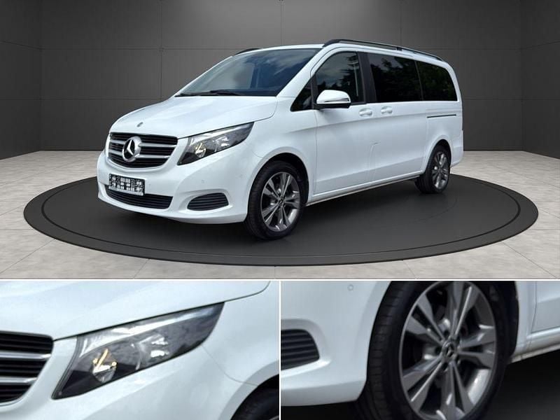 Weiß Gebraucht 2018 Mercedes V220 Van / Kleinbus | 32.299 € (Guter Preis) - Bild 1/4