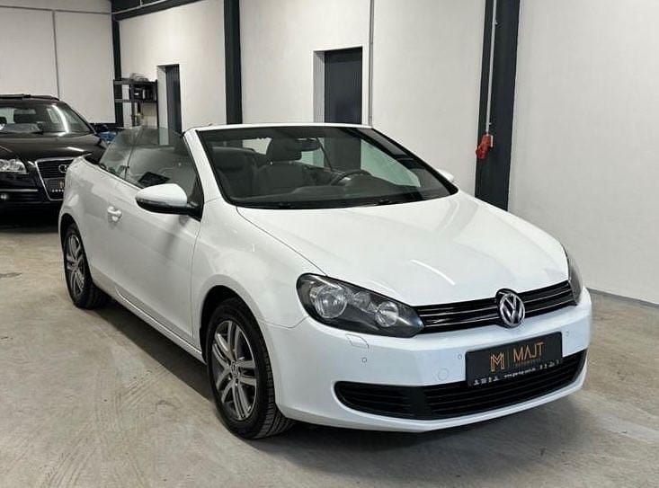 Gebraucht VW Golf Cabriolet Basis 105 PS (77 kW) 2012 Weiß Cabrio