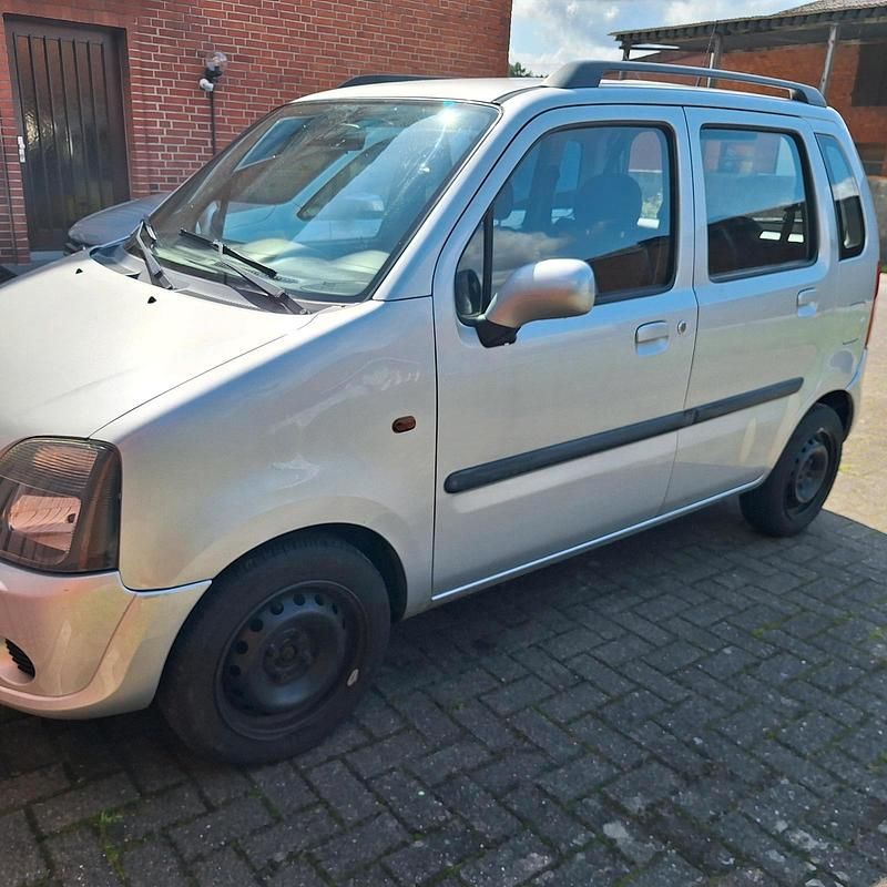 Silber Gebraucht 2004 Opel Agila Kleinwagen | 900 € (Fairer Preis) - Bild 1/4
