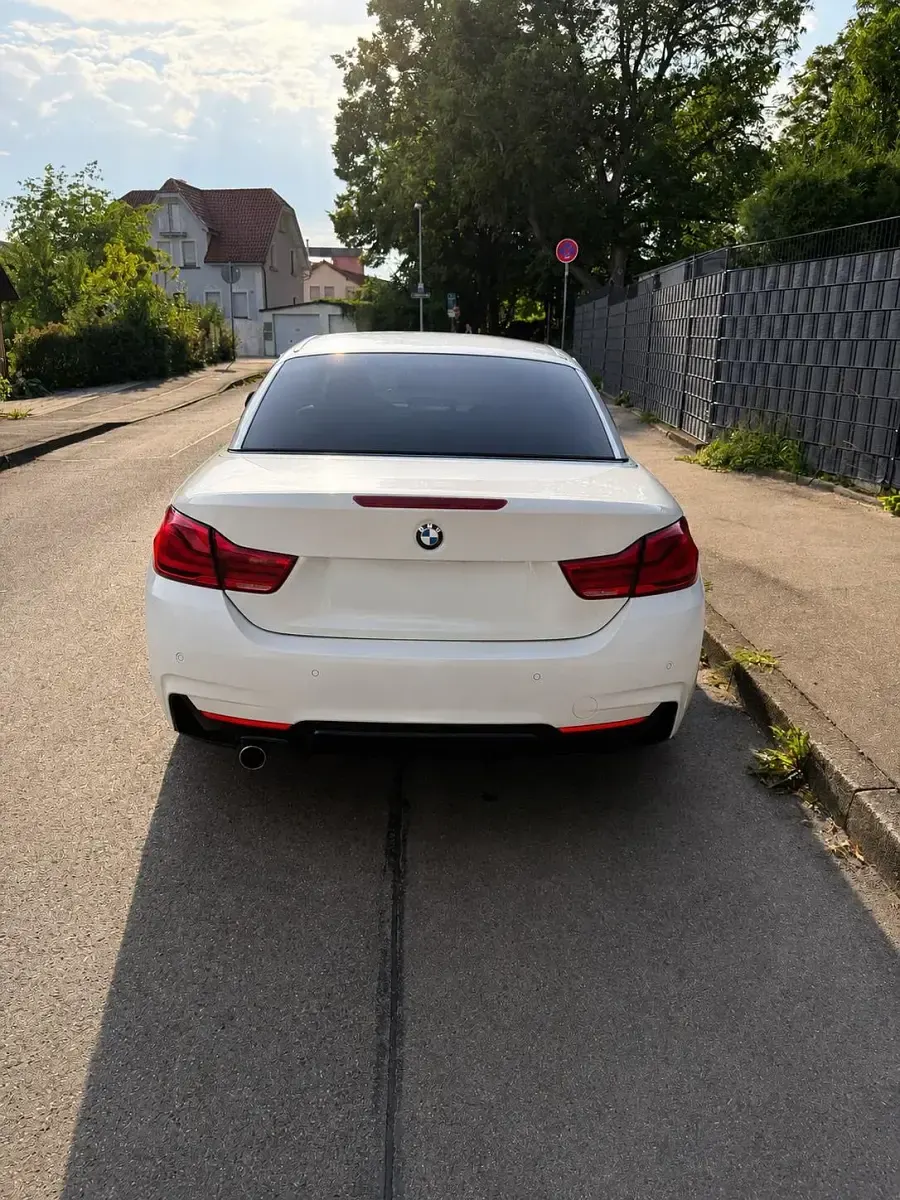 Gebraucht BMW 420 Cabriolet M Sport 184 PS (135 kW) 2016 Weiß Cabrio