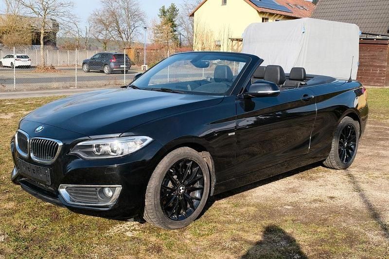 Gebraucht BMW 220 Luxury Line 184 PS (135 kW) 2015 Schwarz Cabrio