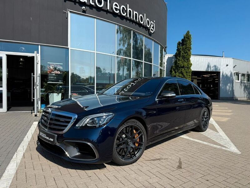 Blau Gebraucht 2017 Mercedes S63 AMG AMG Limousine | 78.016 € (Teuer) - Bild 1/4