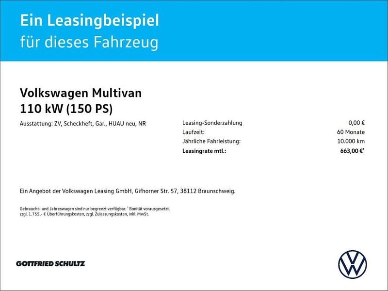 Neu VW Multivan Life 150 PS (110 kW) 2025 Grau Van