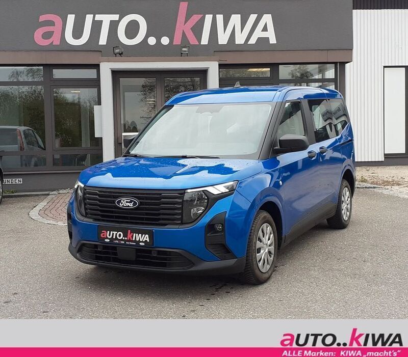 Blau Gebraucht 2024 Ford Tourneo Courier Trend Van / Kleinbus | 24.880 € (Guter Preis) - Bild 1/4
