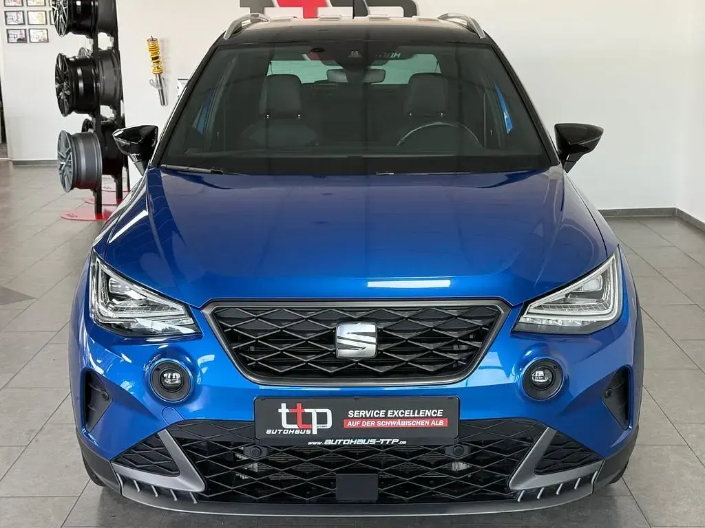 Gebraucht Seat Arona FR 110 PS (80 kW) 2022 Blau SUV