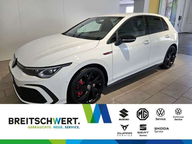 Pure white Gebraucht 2023 VW Golf VIII GTI Limousine | 31.950 € (Fairer Preis) - Bild 1/4