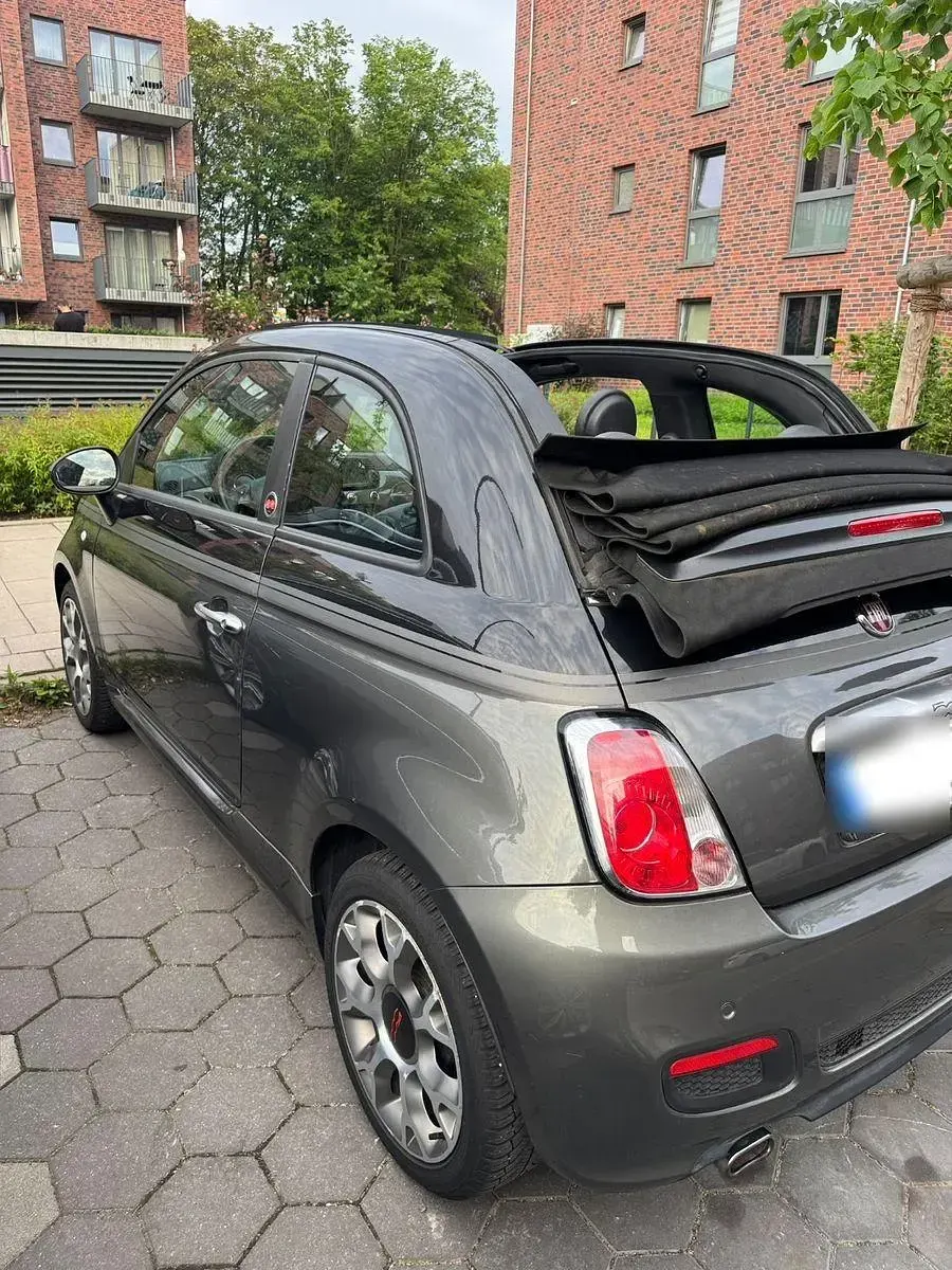 Gebraucht Fiat 500C 69 PS (50 kW) 2013 Grau Cabrio