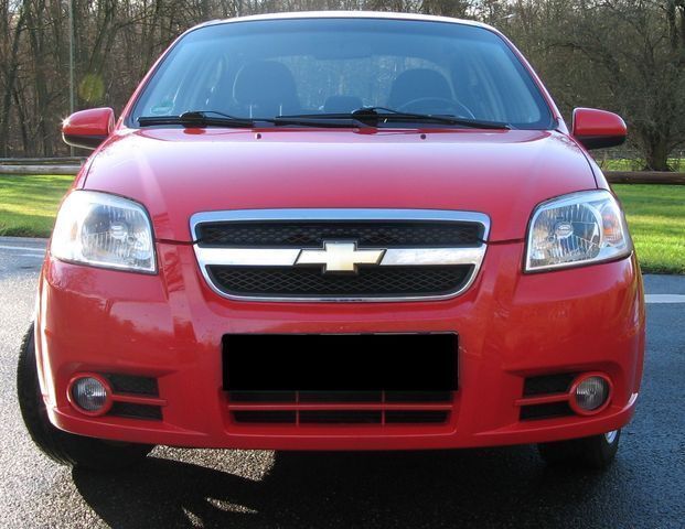 Gebraucht Chevrolet Aveo 94 PS (69 kW) 2007 Rot Limousine