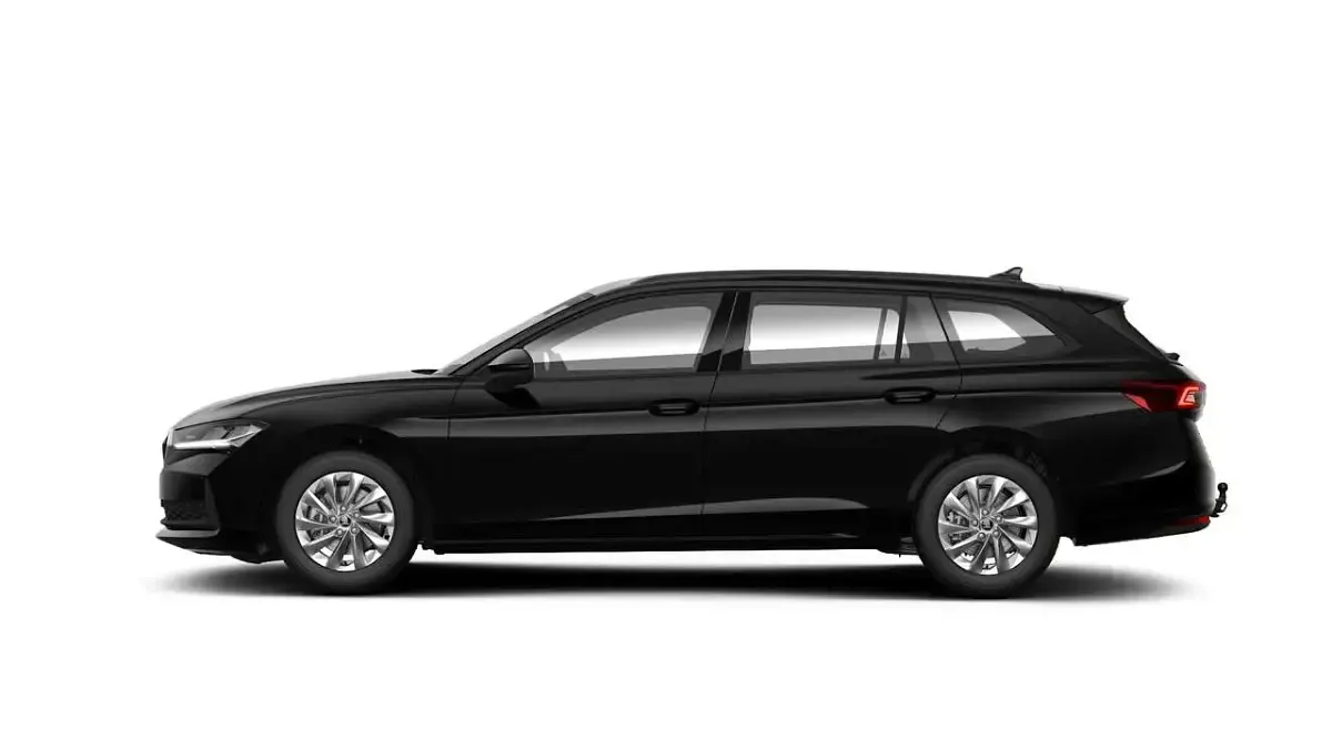 Gebraucht Skoda Superb Essence 150 PS (110 kW) 2025 Ebony schwarz metallic Kombi