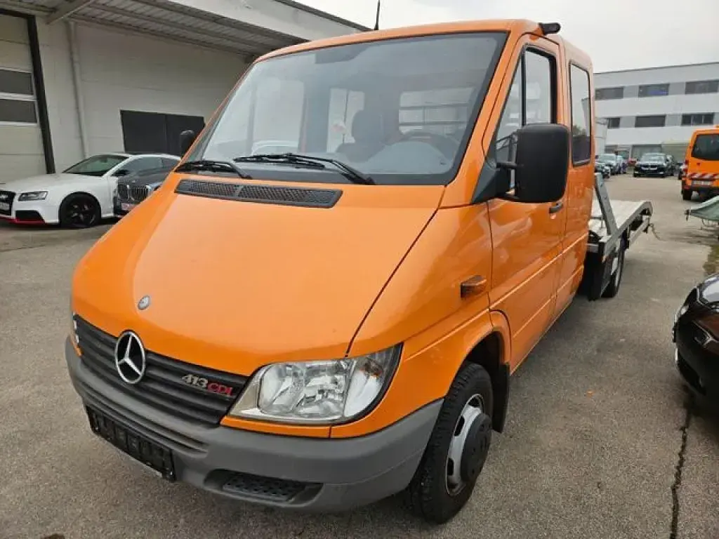 Gebraucht Mercedes Sprinter 129 PS (94 kW) 2006 Orange Van