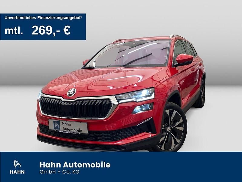 Velvetrot metallic Gebraucht 2023 Skoda Karoq Style SUV | 26.990 € (Guter Preis) - Bild 1/3