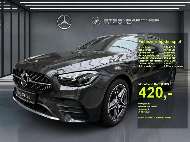 Grau Gebraucht 2021 Mercedes E300 AMG Kombi | 37.850 € (Etwas zu teuer) - Bild 1/3
