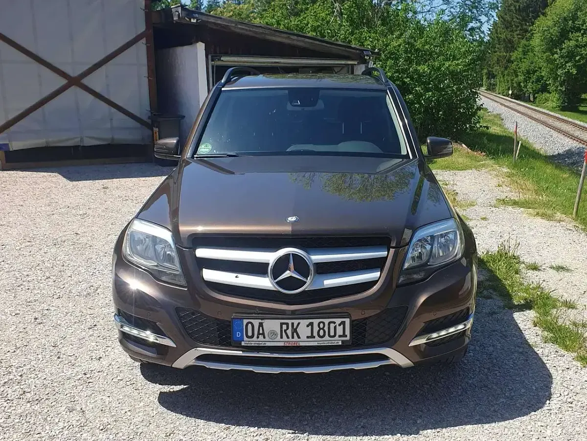 Gebraucht Mercedes GLK220 170 PS (125 kW) 2014 Braun SUV