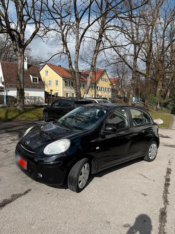 Gebraucht Nissan Micra 80 PS (58 kW) 2012 Schwarz Kleinwagen