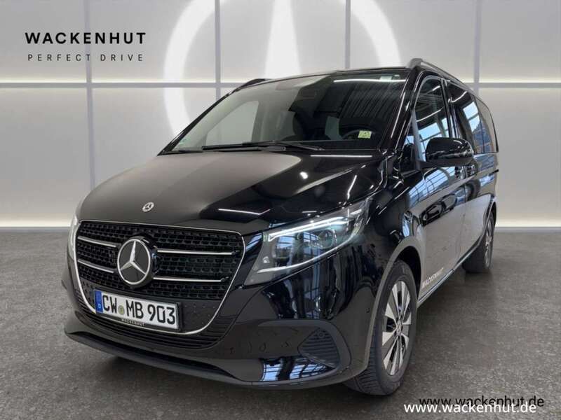 Obsidianschwarz metallic Gebraucht 2024 Mercedes V250 Style Van / Kleinbus | 69.490 € - Bild 1/4
