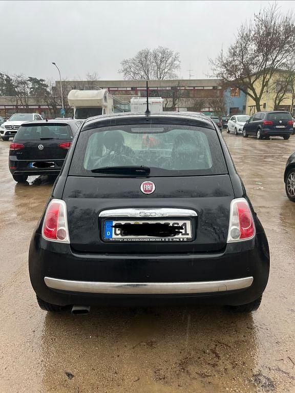 Gebraucht Fiat 500 Lounge 86 PS (63 kW) 2015 Schwarz Kleinwagen