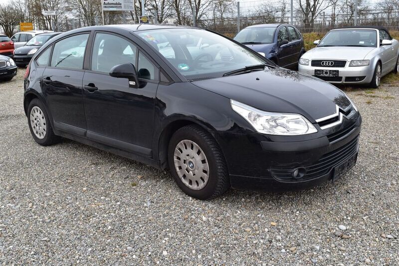 Schwarz Gebraucht 2008 Citroën C4 Style Limousine | 1.000 € (Superpreis) - Bild 1/4
