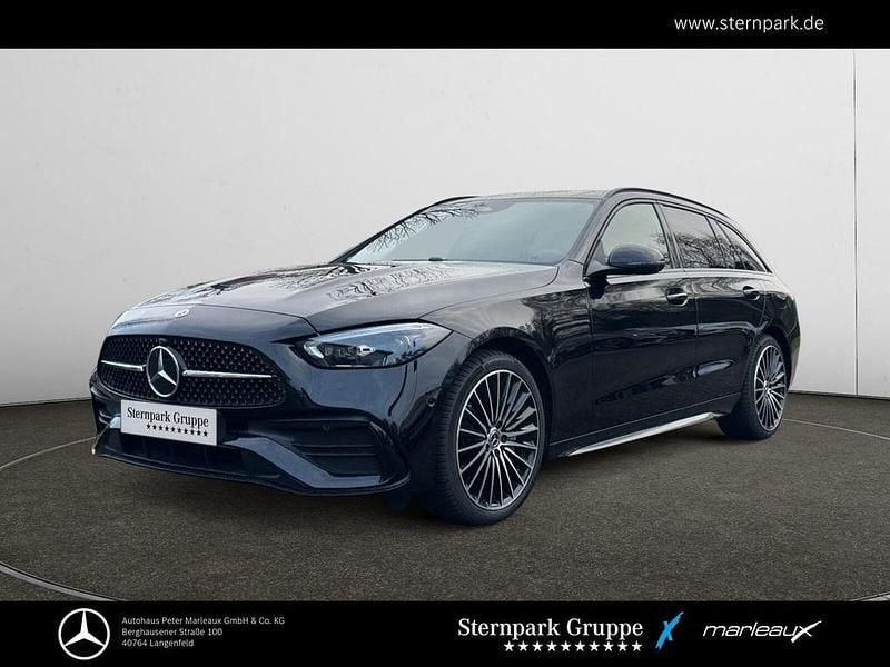 Schwarz Gebraucht 2025 Mercedes C300e AMG Limousine | 48.640 € (Etwas zu teuer) - Bild 1/4