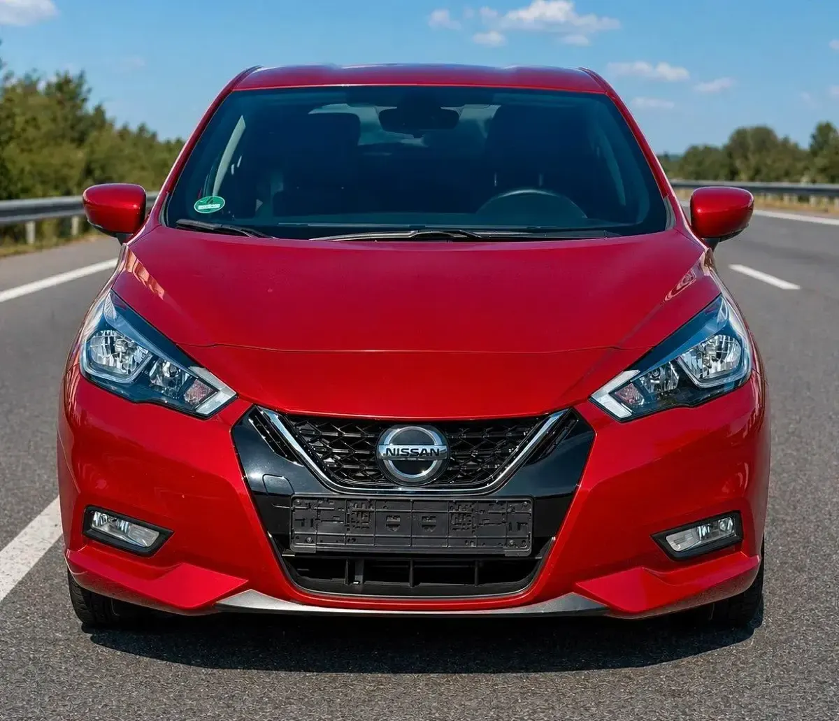 Gebraucht Nissan Micra N-Connecta 101 PS (74 kW) 2019 Rot Kleinwagen