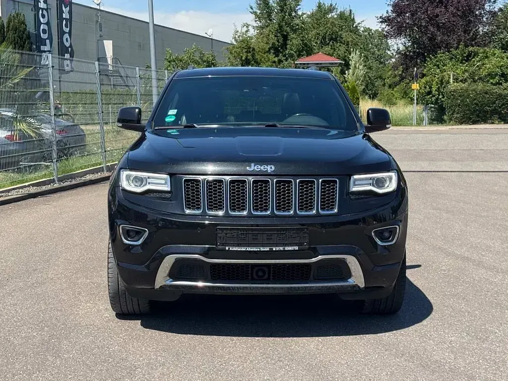 Gebraucht Jeep Grand Cherokee Overland 250 PS (183 kW) 2014 Schwarz SUV